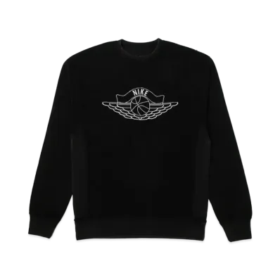 Air Jordan x Union NRG Vault AJ Flight Crewneck "Black"