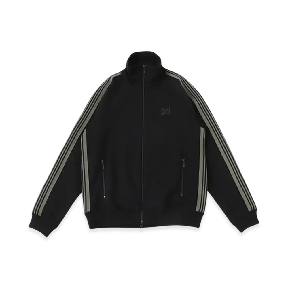 NEEDLES x JOINT WORKS Track Jacket - Cotton Jersey "Black"