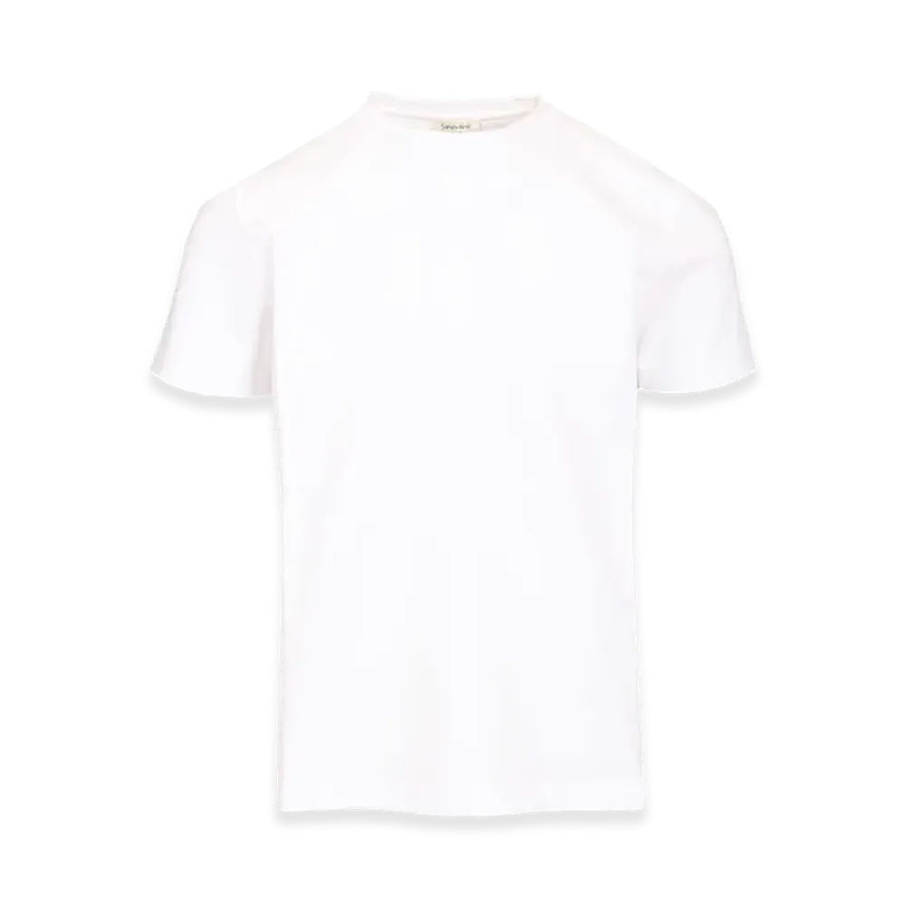 Saint Laurent T-Shirt Small Fit Jersey "White"