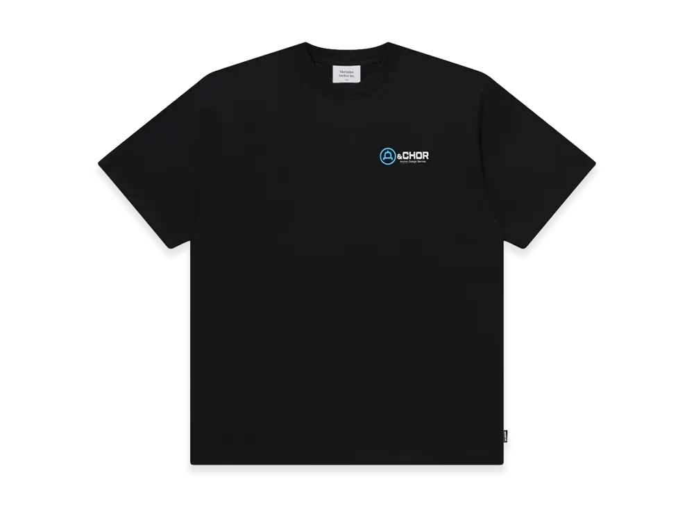 Mercedes Anchor inc. A&Chor Logo Tee "Black"