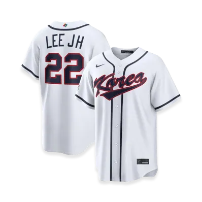 Nike 2026WBC World Baseball Classic Jung Hoo Lee Korea Baseball Home Stadium Jersey "White"