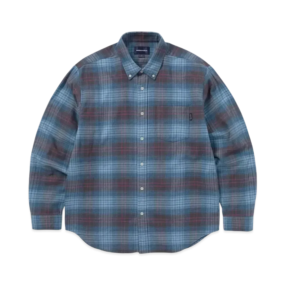 thisisneverthat Flannel Check Shirt "Blue"