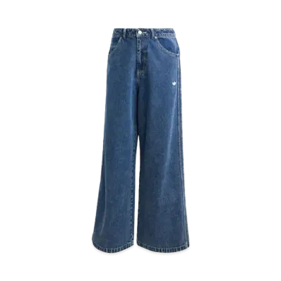 adidas Premium Essentials Denim Balloon Pants "Light Denim"