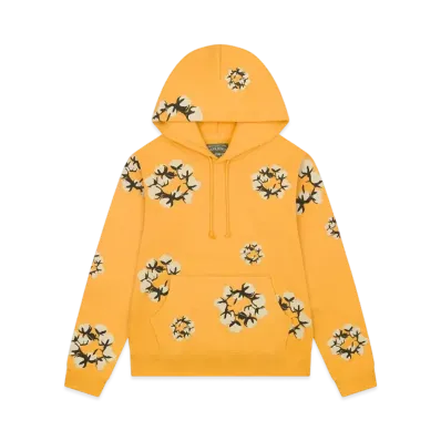 DENIM TEARS x CACTUS PLANT FLEA MARKET Wreath Hoodie "Yellow"