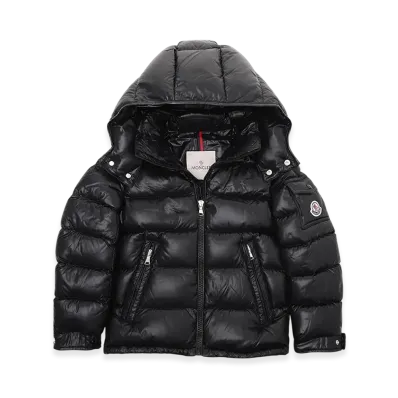 MONCLER Kids New Maya Down Jacket "Black"