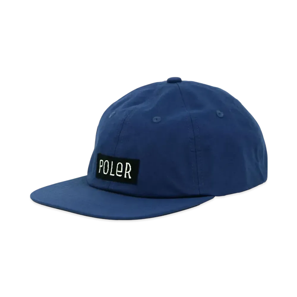 POLeR Cotton 6-Panel Cap "Navy"