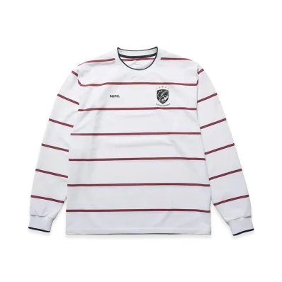 F.C.Real Bristol Champions Border L/S Game Shirt "White"