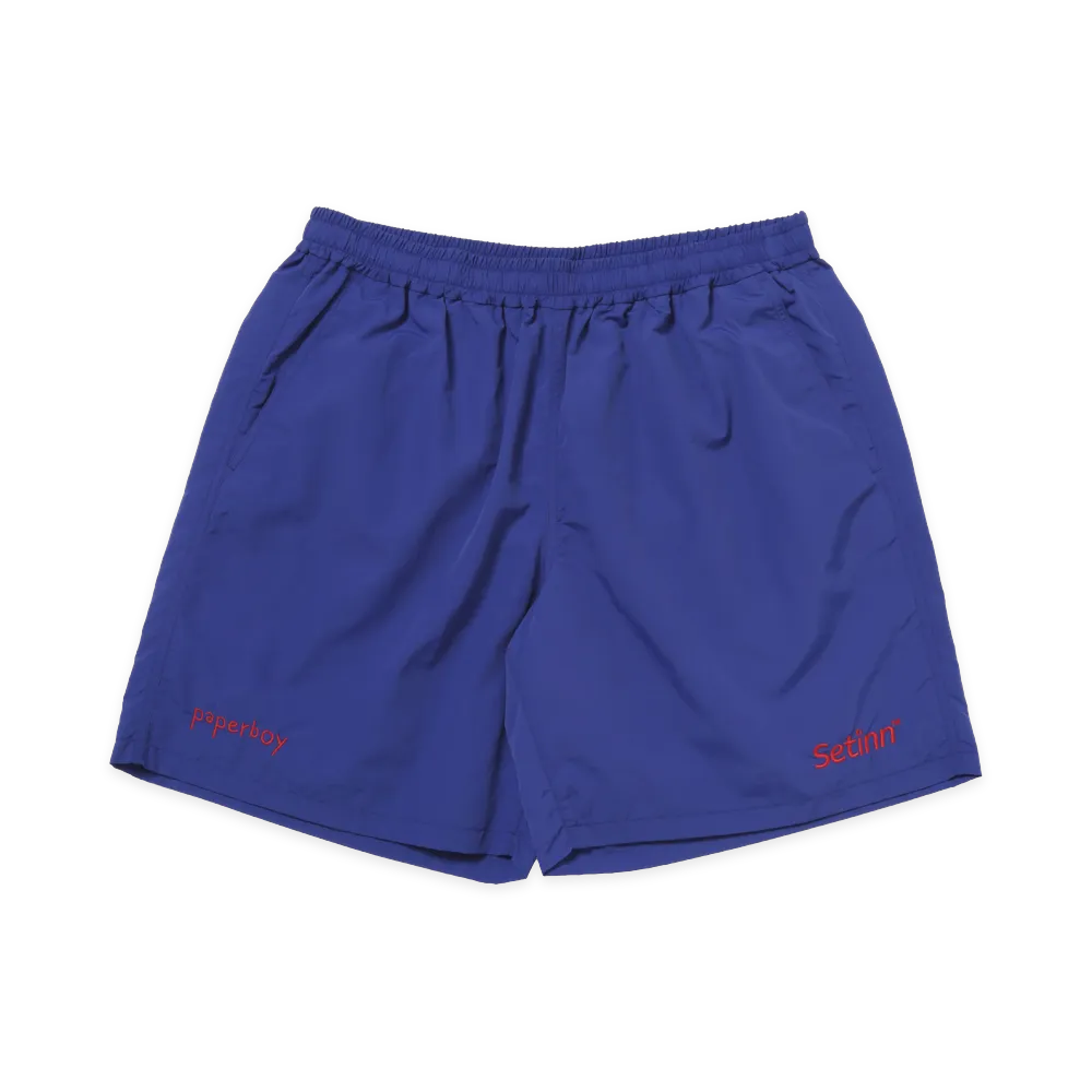 Setinn x Paperboy GRANDSLAM TOUR Short Pants "Blue"
