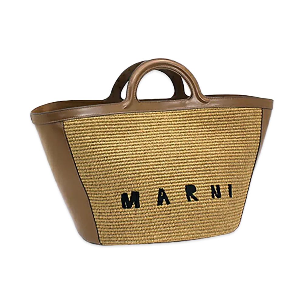 MARNI Women's Tropicalia Bag Large "Raw Sienna"