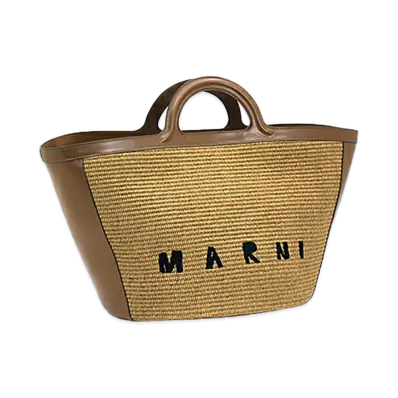 MARNI Women's Tropicalia Bag Large "Raw Sienna"