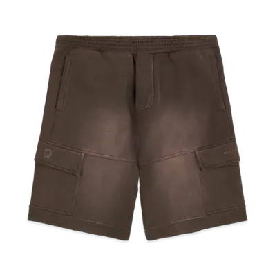 1017 ALYX 9SM Brown Garment Dye Cargo Shorts "Black"