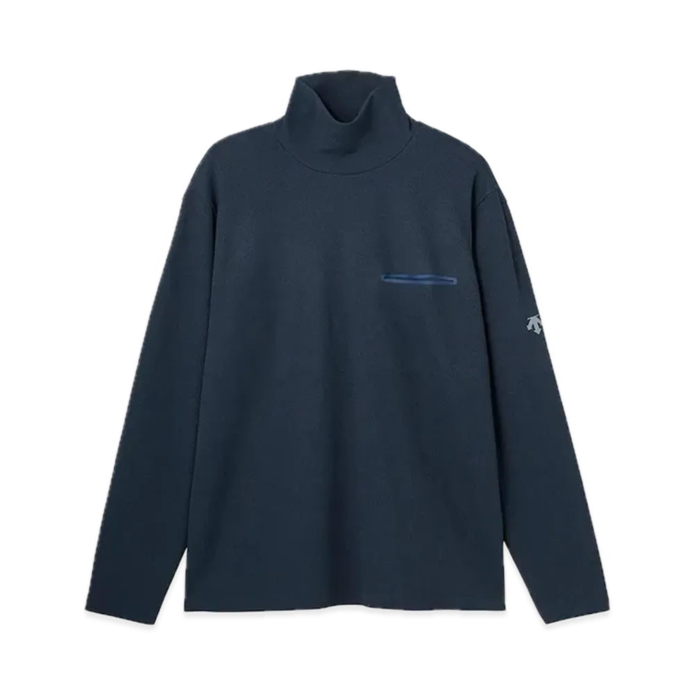 DESCENTE ALLTERRAIN Thermal Long Sleeve Turtleneck Shirt "Graphite Navy"