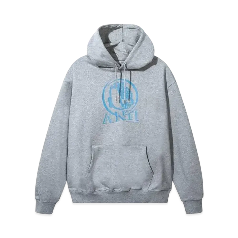 ANTI SOCIAL SOCIAL CLUB x Jinro Four Glasses Of Soju Hoodie "Grey/Blue"