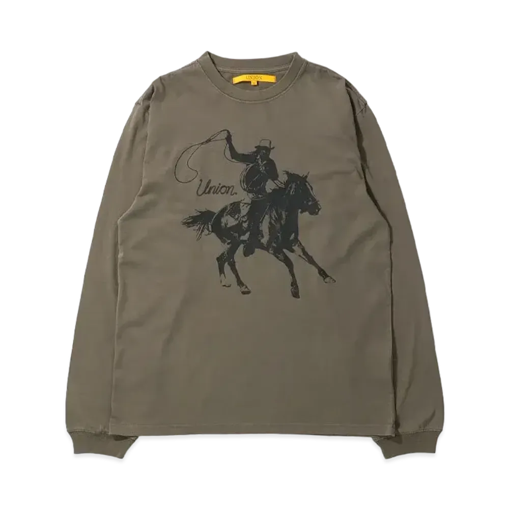 UNION Soldier L/S Tee "Dark Gray Pigment"
