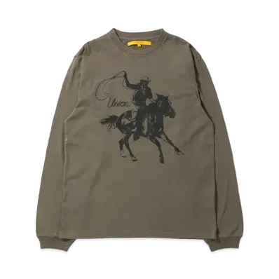 UNION Soldier L/S Tee "Dark Gray Pigment"