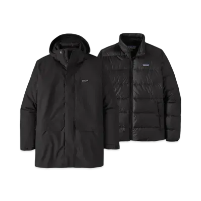 Patagonia Men's Tress Three In One Parka "Black"