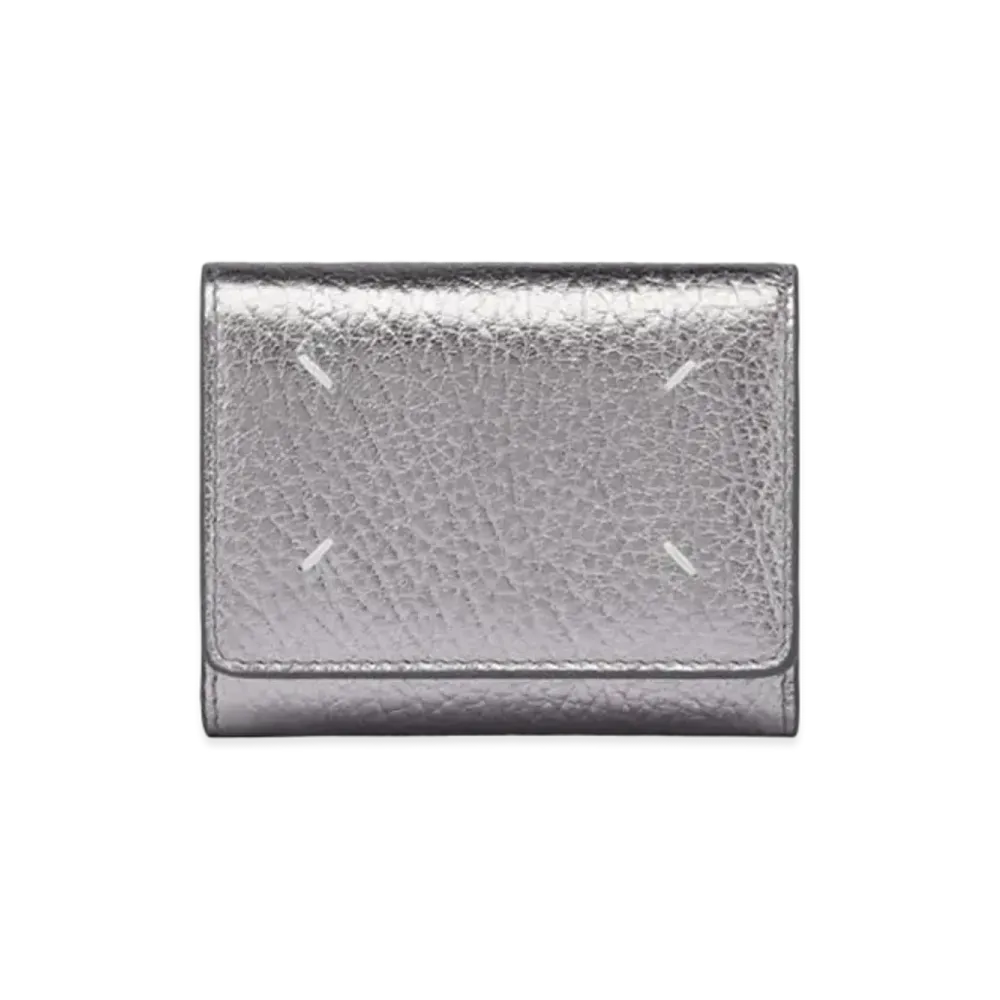 Maison Margiela Four Stitches Wallet "Metallic Grey"