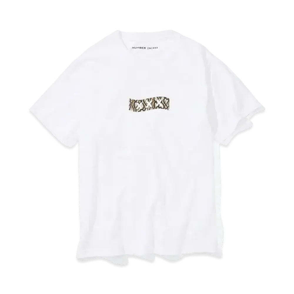 GOD SELECTION XXX x NUMBER (N)INE T-SHIRT "White"