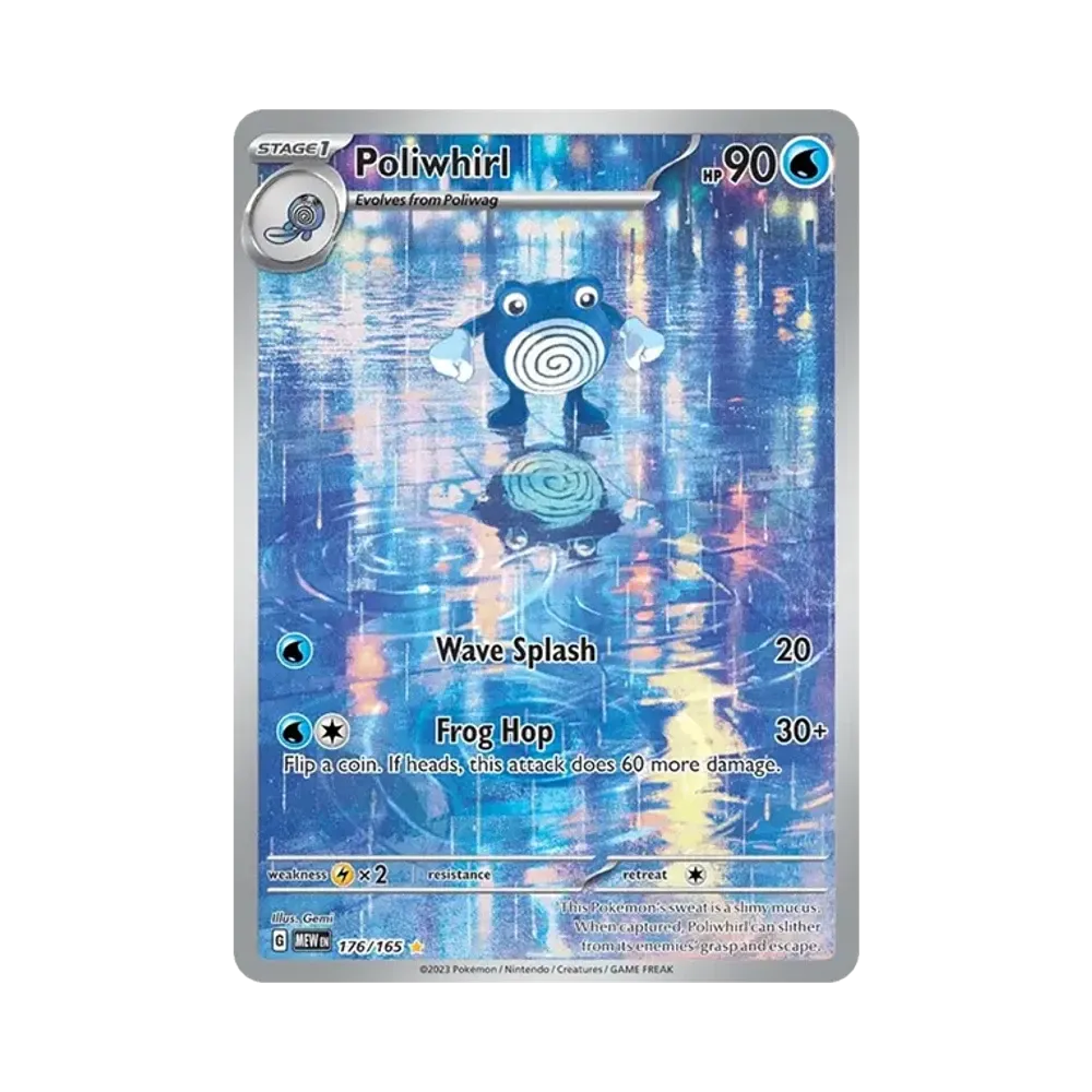 ニョロゾ IR [MEW EN 176/165]【英語版】(スカーレット&バイオレット「151」)