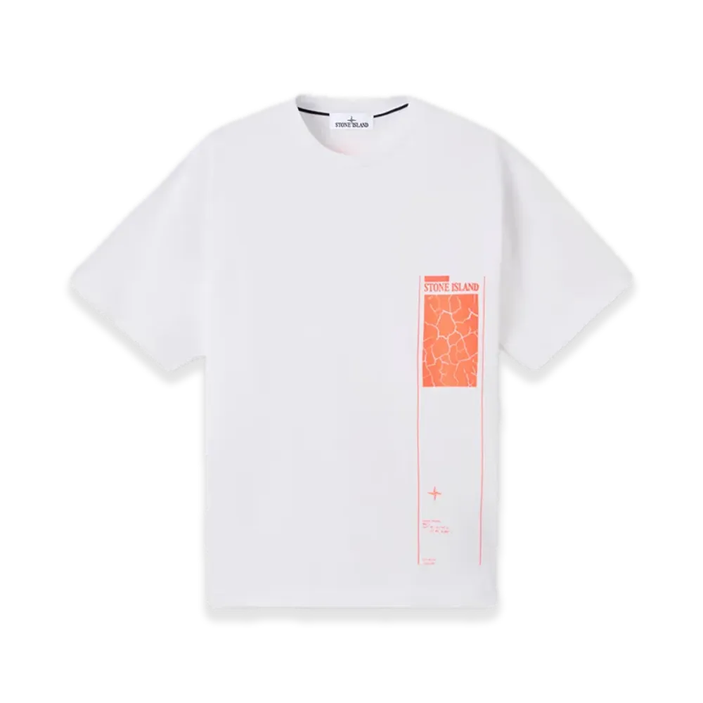 Stone Island 21002RC 24/2 Organic Cotton Jersey "White"