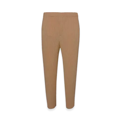 HOMME PLISSE ISSEY MIYAKE Trousers "Brown"