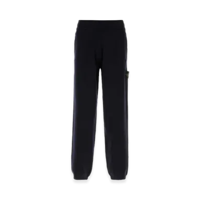 Stone Island Wool Blend Joggers "Midnight Blue"