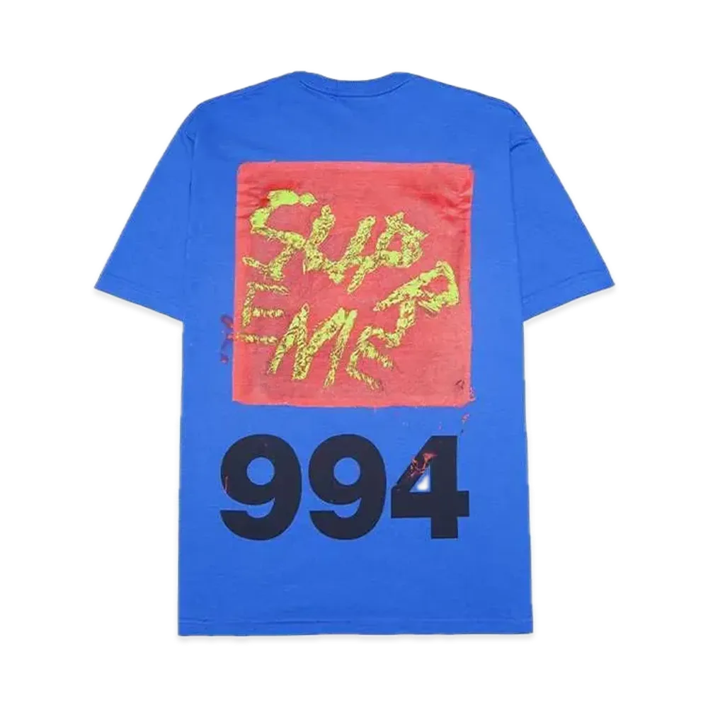 Supreme Paint Tee "Royal"