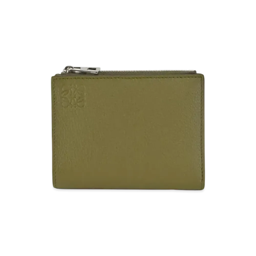 LOEWE Anagram Slim Compact Wallet "Khaki"