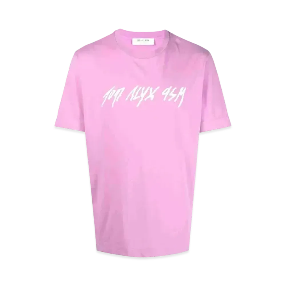 1017 ALYX 9SM Logo-Print T-Shirt "Pink"