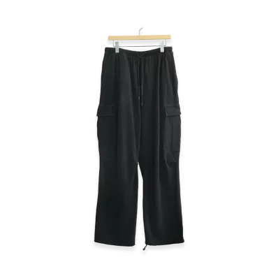 COMOLI Cotton Jersey 6P Pants "Black"