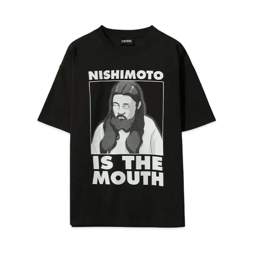 NISHIMOTO IS THE MOUTH S/S TEE "BLACK"