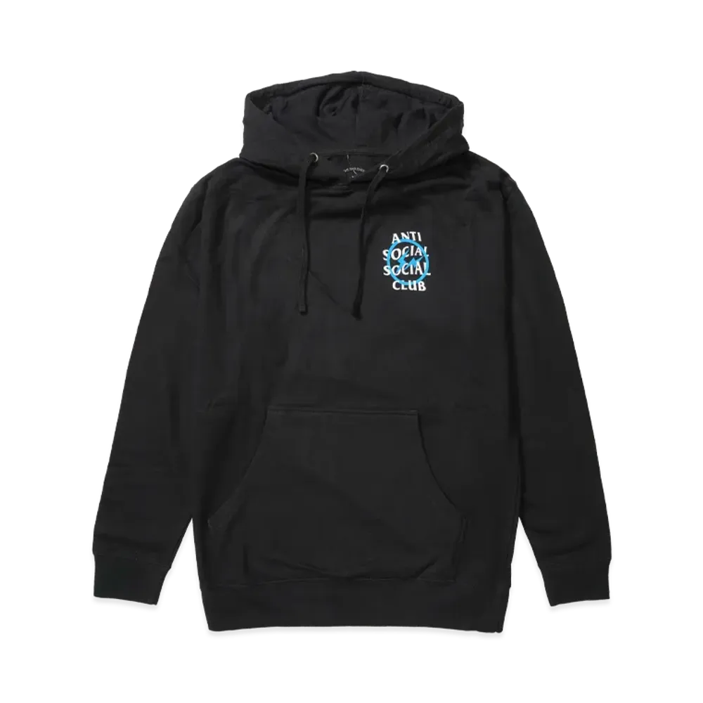 ANTI SOCIAL SOCIAL CLUB x FRAGMENT BOLT HOODIE "Blue"