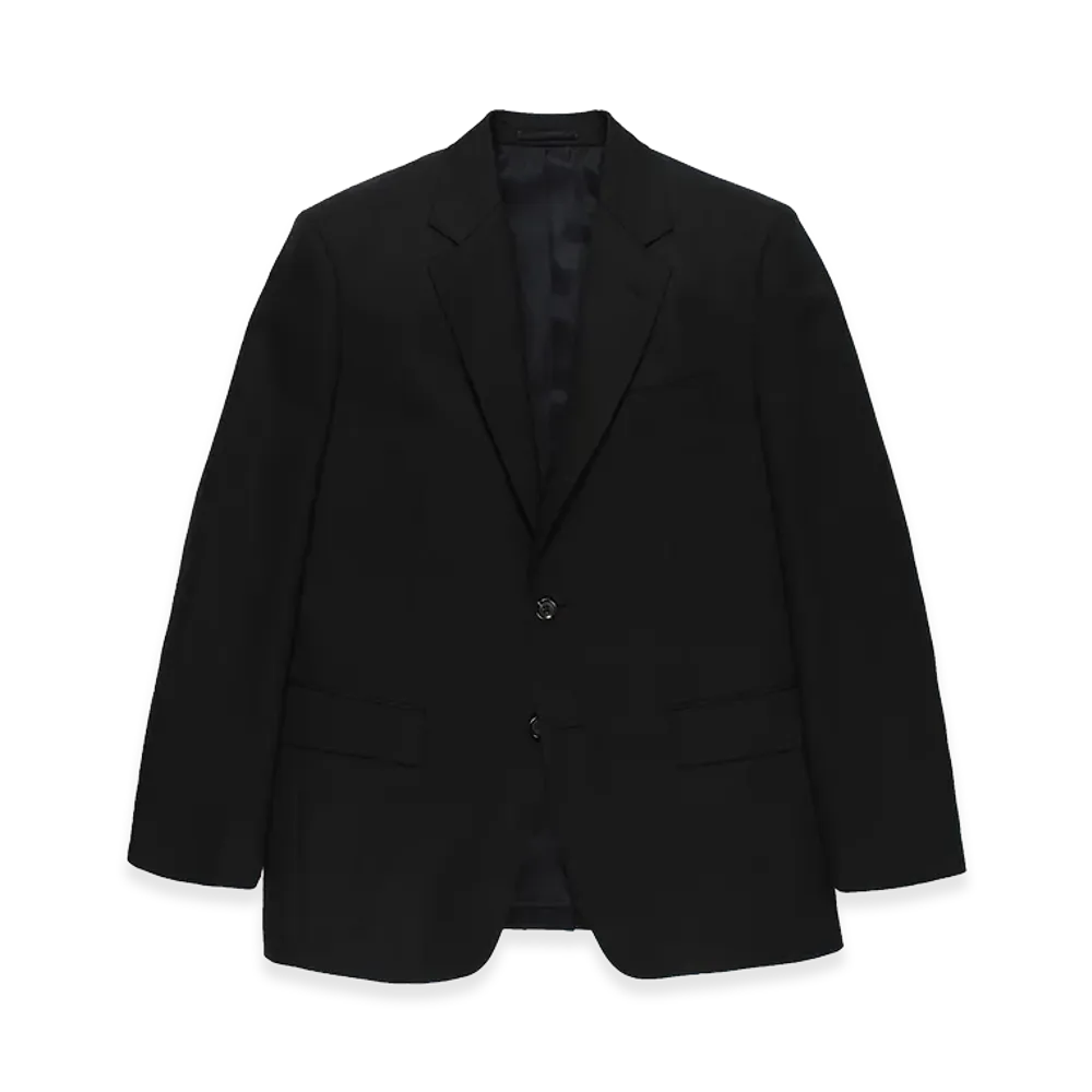 WACKO MARIA Dormeuil / Single Breasted Jacket "Black"