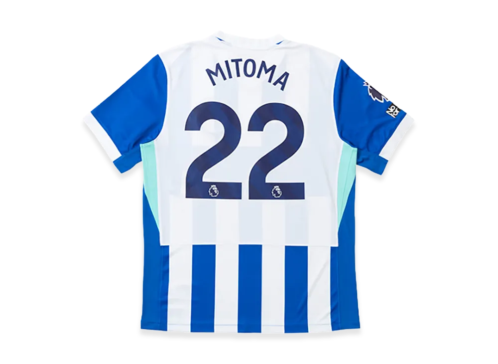 Nike 25-26 Brighton & Hove Albion FC Home Jersey #22 Kaoru Mitoma