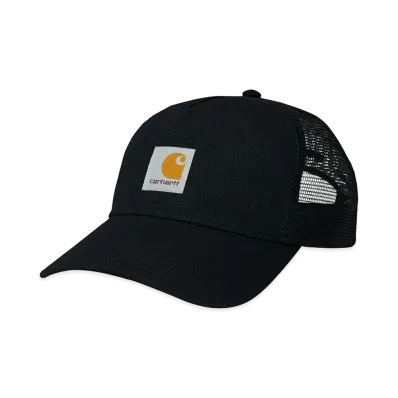 Carhartt WIP Square Label Trucker Cap "Black"