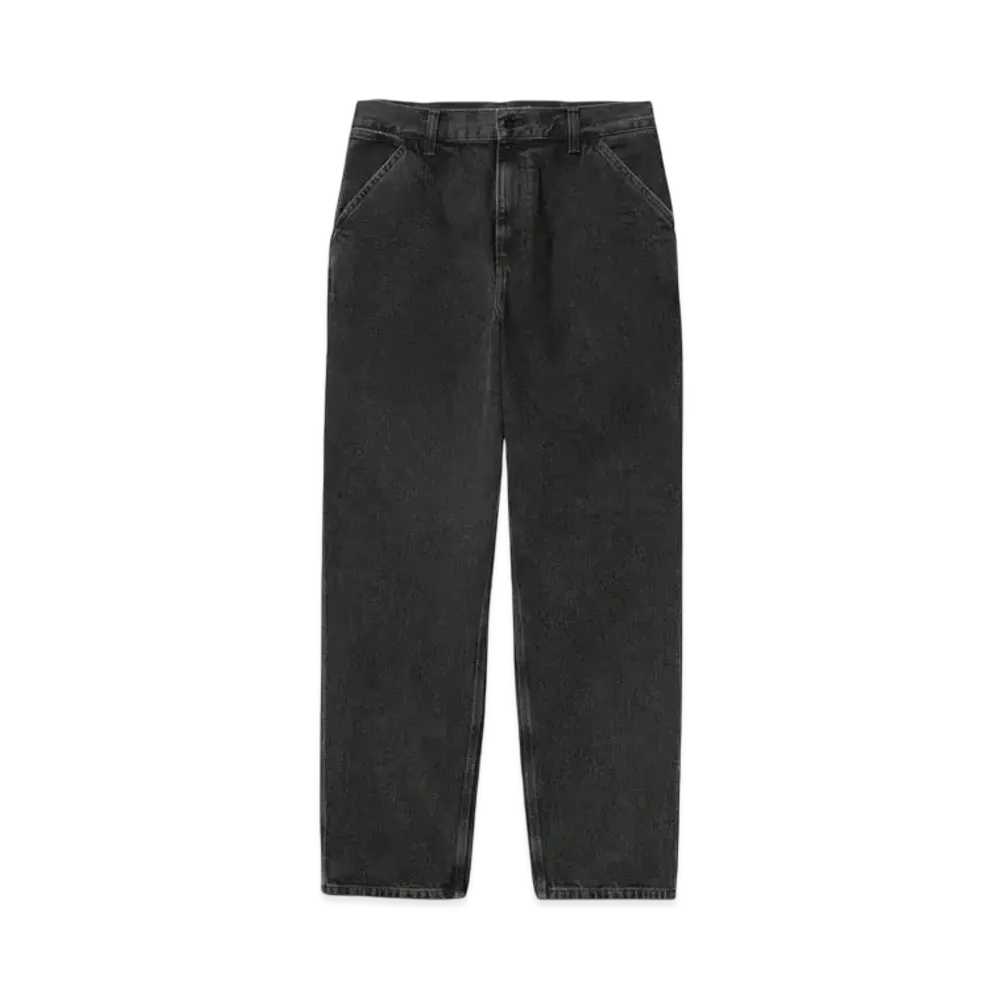 Carhartt WIP Single Knee Pant "Black(Stone Washed)"