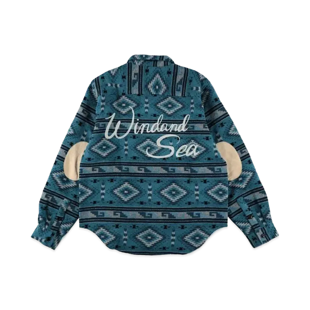 WIND AND SEA SD Tirbal Shirt Jacket "Blue"