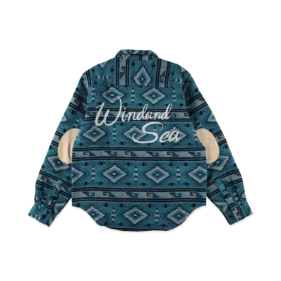 WIND AND SEA SD Tirbal Shirt Jacket "Blue"