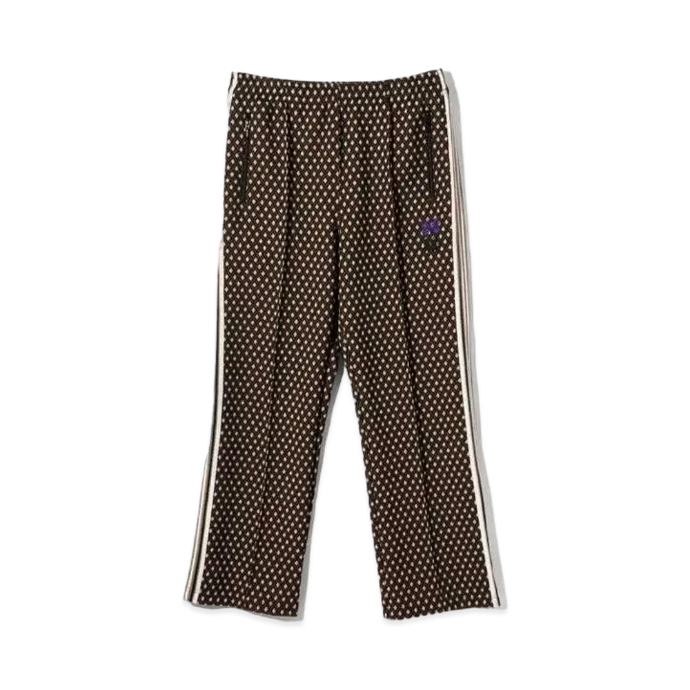Needles x Sasquatchfabrix. Track Pant- Diamond Jq. "Black"
