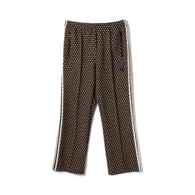 Needles x Sasquatchfabrix. Track Pant- Diamond Jq. "Black"