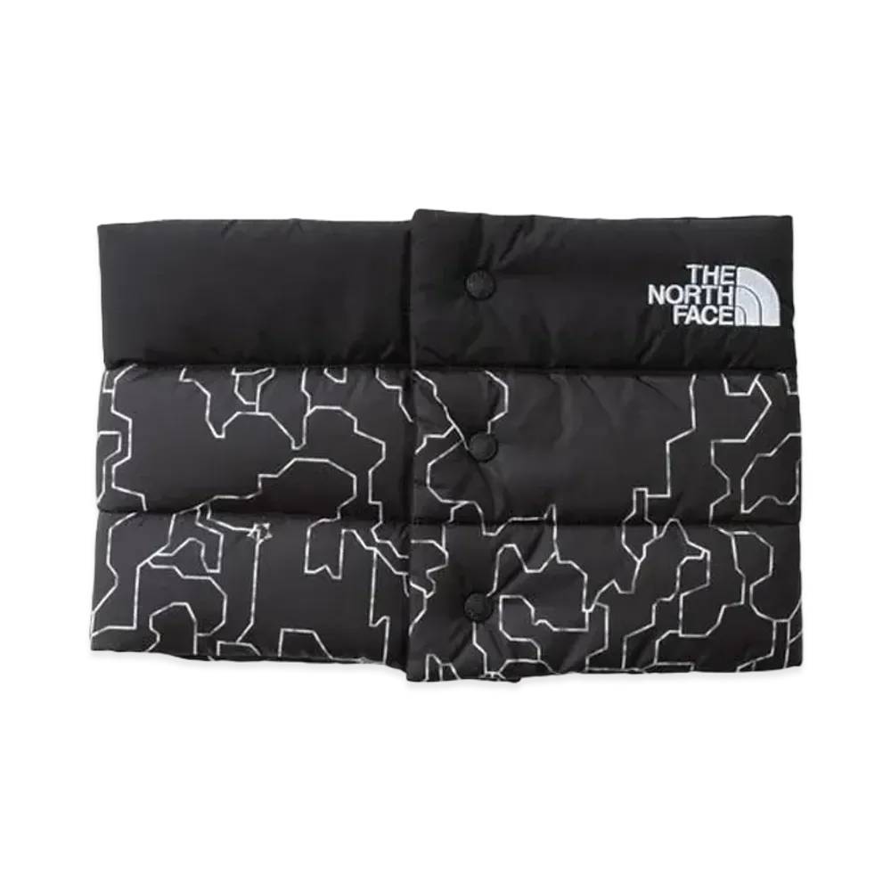 The North Face Nuptse Neck Gaiter "Black Tree Bark"