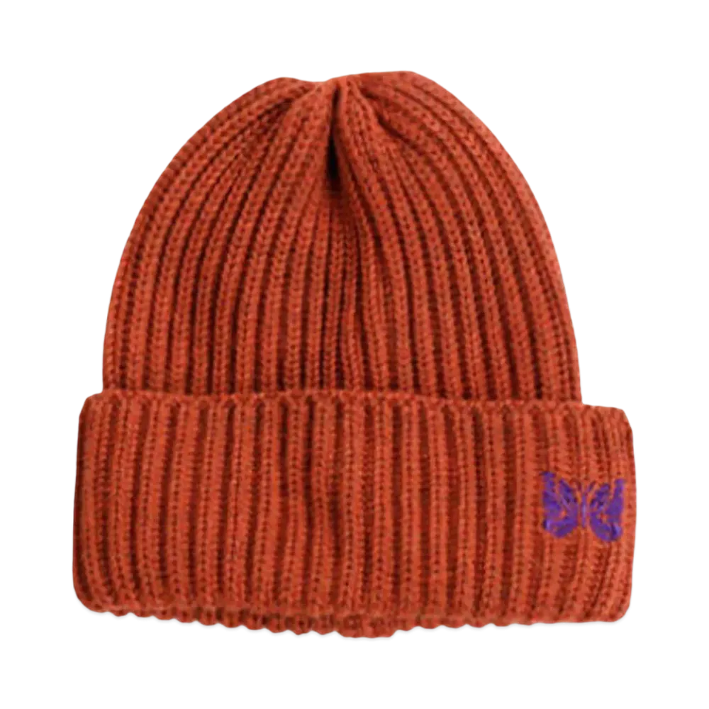 NEEDLES Merino Wool Watch Cap "Orange" PU063