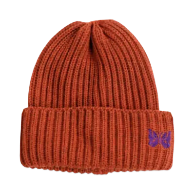 NEEDLES Merino Wool Watch Cap "Orange" PU063