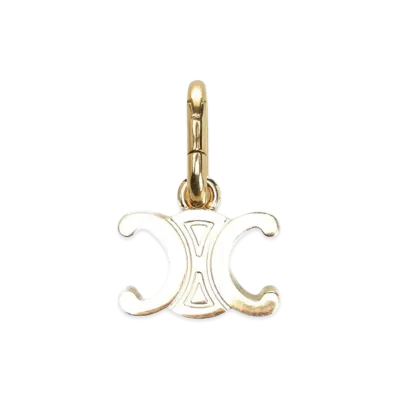 CELINE Women's Triomphe Charm "Gold"