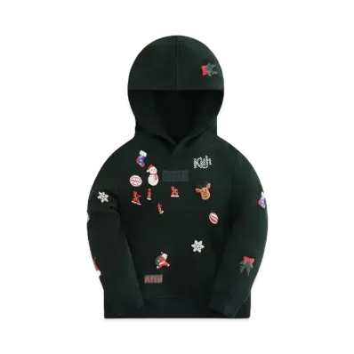 Kith Kithmas Kids Ornament Williams Hoodie "Stadium"