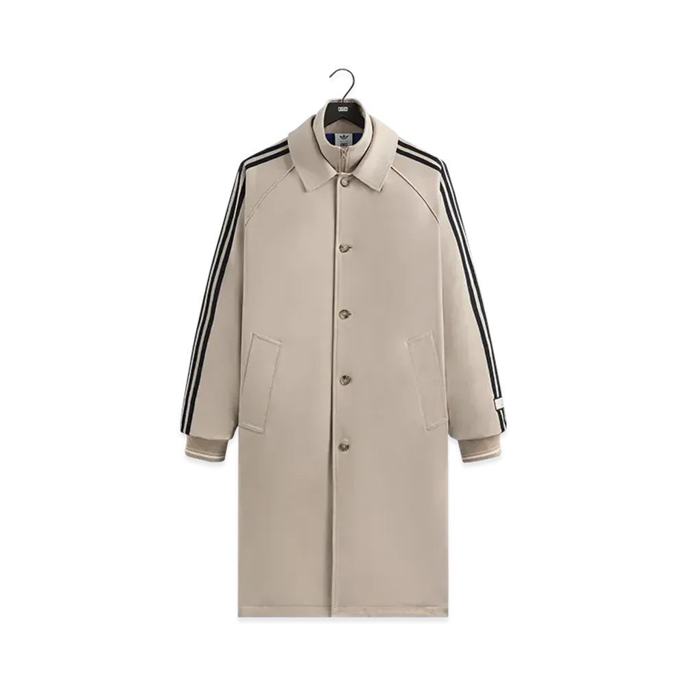 Kith x adidas Football Hybrid Trench Coat "Beige"
