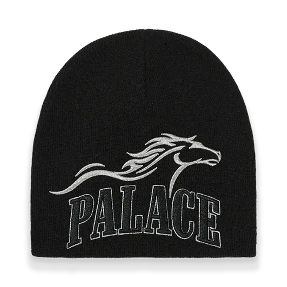 PALACE Horsepower Nein Cuff Beanie "Black"