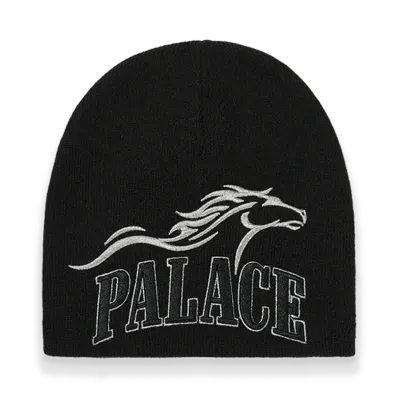 PALACE Horsepower Nein Cuff Beanie "Black"