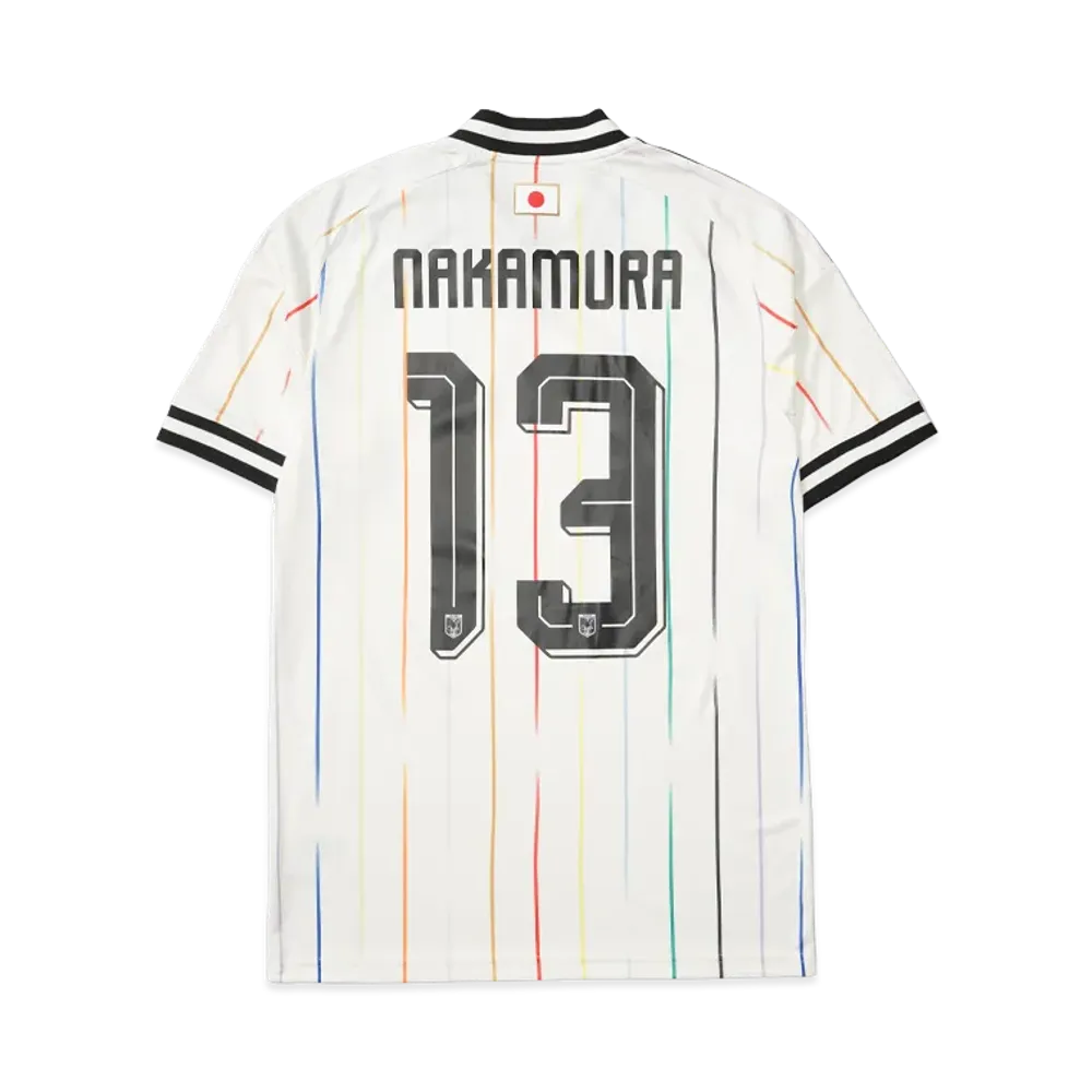 adidas Soccer Japan 2026 Away Replica Jersey #13 Keito Nakamura "OffWhite/Black"