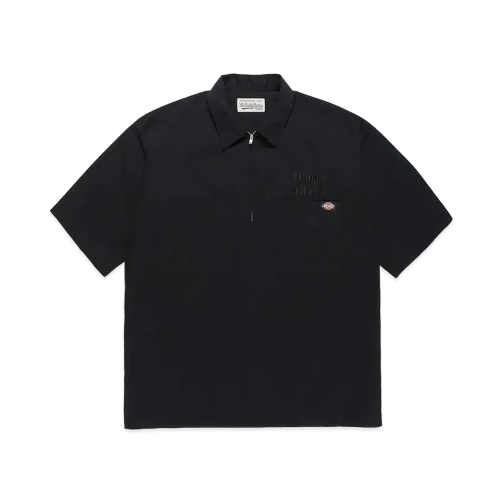 WACKO MARIA DICKIES / WORK SHIRT "Black"